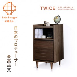 【Sato】TWICE琥珀時光單門開放邊櫃