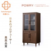 【Sato】POWRY晴波小宅四門收納櫃‧幅60cm