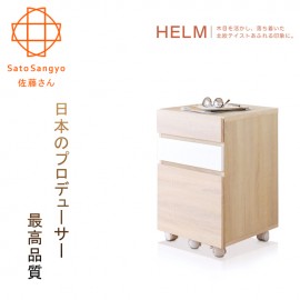 【Sato】HELM白鹿之森三抽活動櫃‧幅40cm