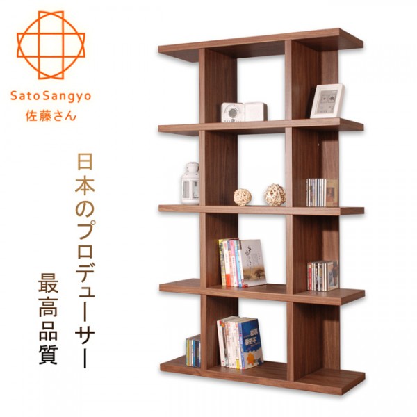 【Sato】FIZZ森隔間五層收納展示櫃‧幅90cm