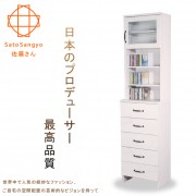 【Sato】DOLLY朵莉五抽單門SMART置物櫃‧幅45cm