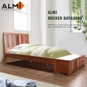 【ALMI】DOCKER BAYADERE-BED 109x192 雙抽單人床