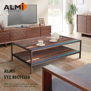 【ALMI】SYZ RECYCLED-120x70 2 LEVELS 咖啡桌