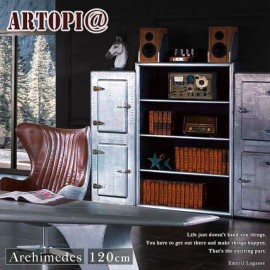 【ARTOPI】Archimedes阿基米德工業風書櫃展示櫃