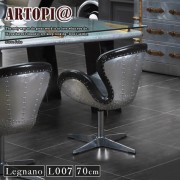 【ARTOPI】Legnano萊尼亞諾牛皮單椅