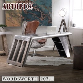 【ARTOPI】WORDSWORTH渥茲華斯復古工業風飛官桌