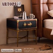 【ARTOPI】Augustine奧古斯丁復古木紋小邊几